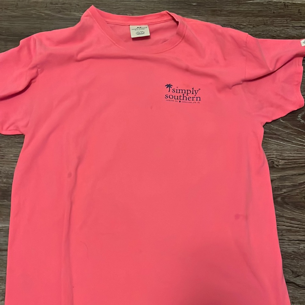 Simply southern pink tee